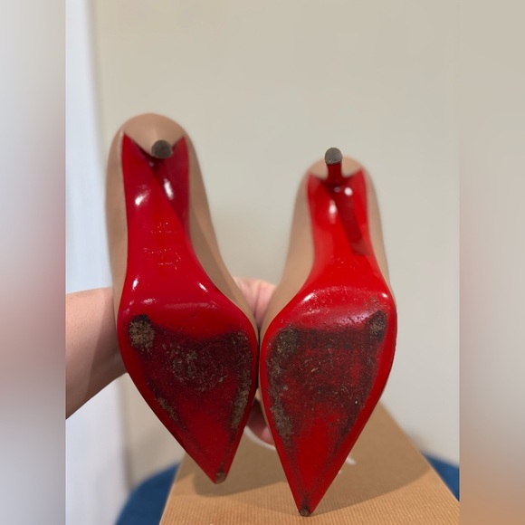 Christian Louboutin Beige heels size 39 - Picture 6 of 11